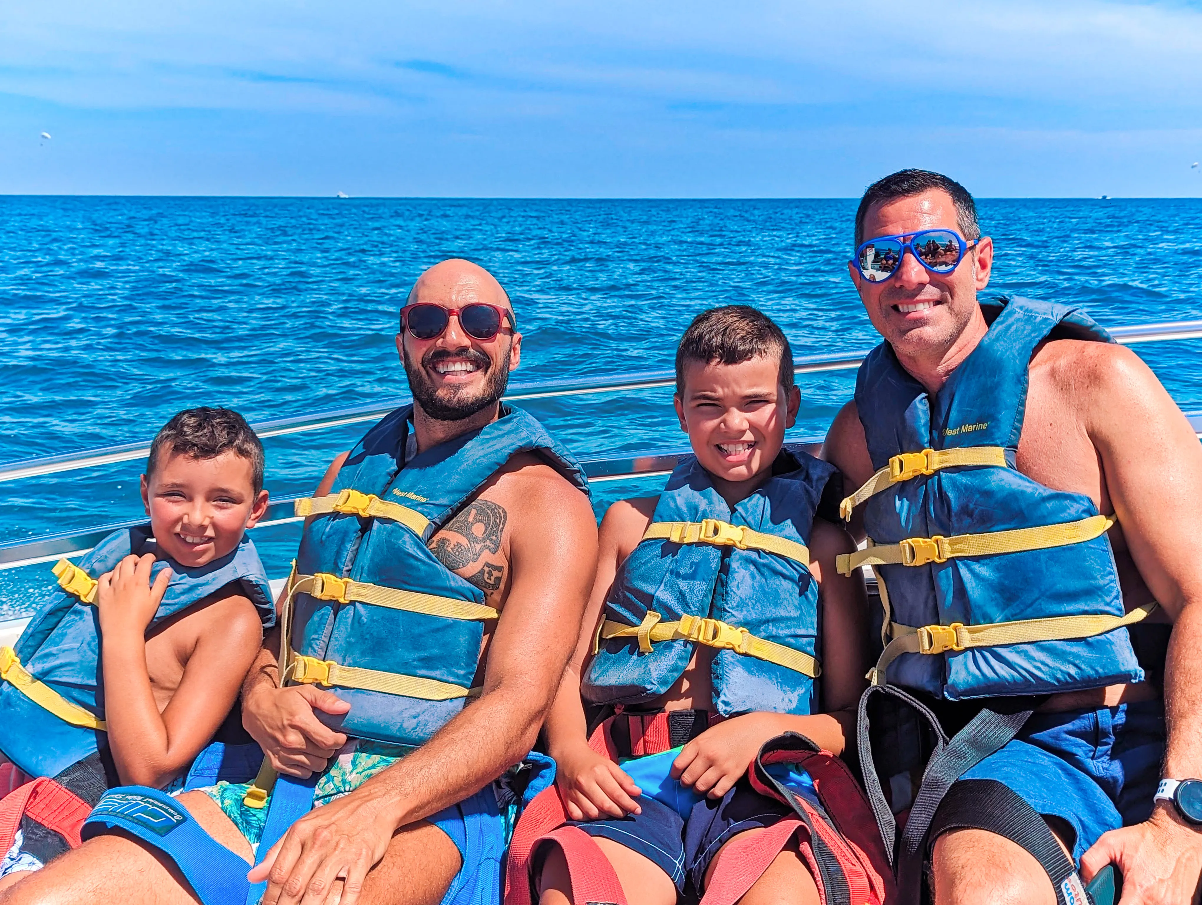 The Taylor family in Key West.